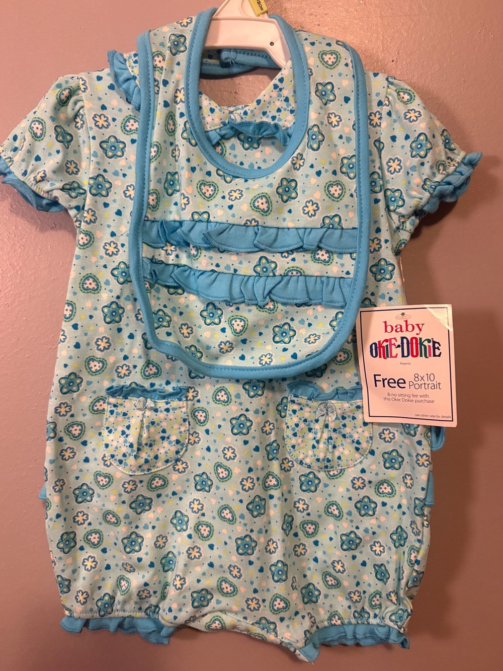 Y2K 2004 Baby Girl 2pc Set 3-6mo